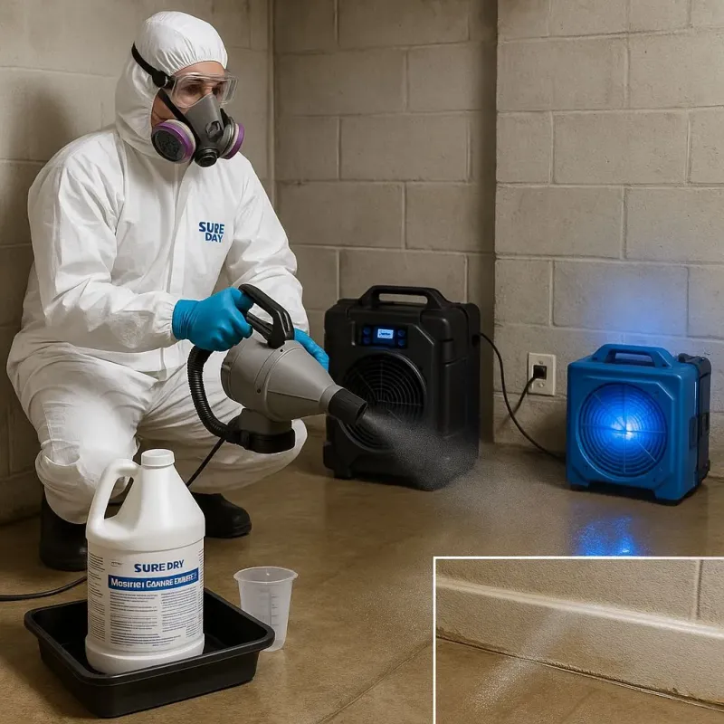 Sanitization and Odor Removal process in King, NC