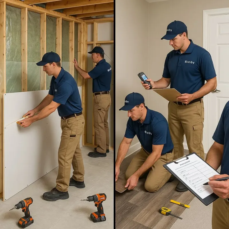 Repairs and Reconstruction process in King, NC